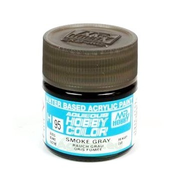 Mr Hobby Aqueous color H-095 Smoke Gray